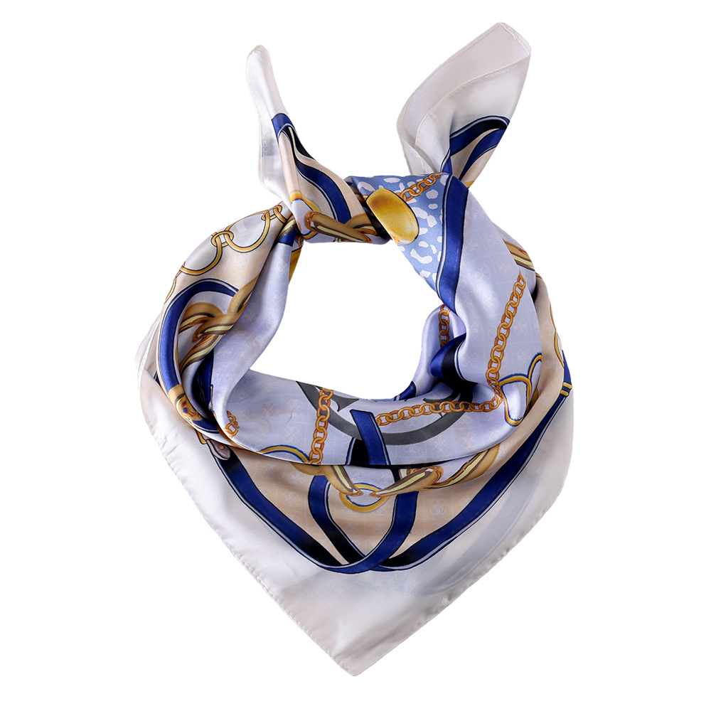 68*68cm chain pattern scarf