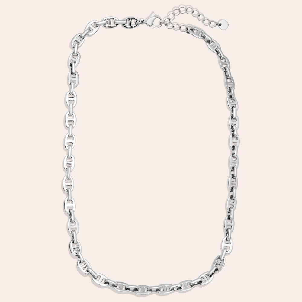 41cm Pig Nose Chain stainless steel necklace     41cm Pig Nose Chain stainless steel necklace