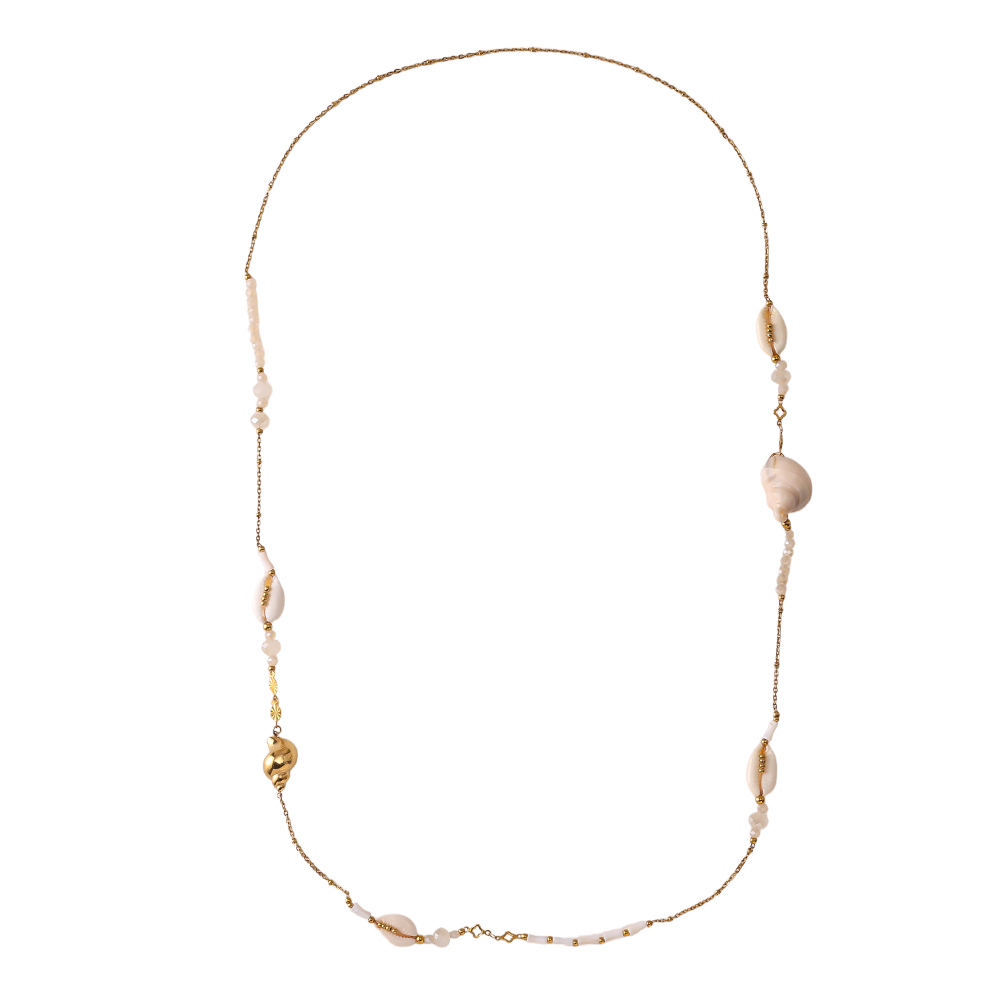 Stainless steel necklace 98cm ocean style