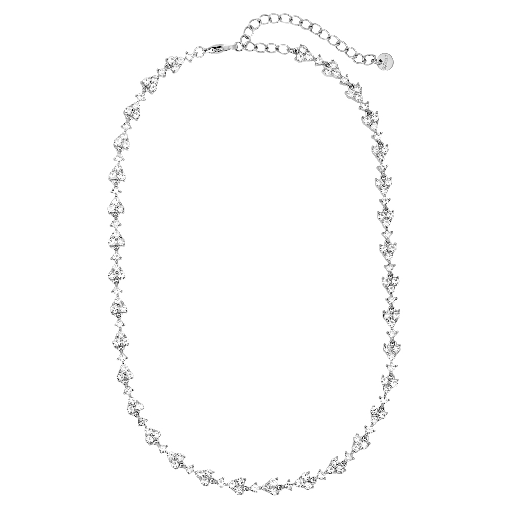 37cm Diamond Flower Chain stainless steel necklace      37cm Diamond Flower Chain stainless steel necklace