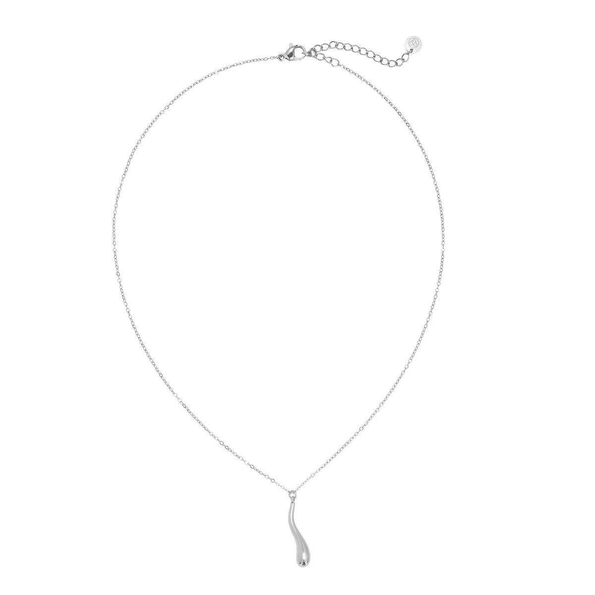 Stainless steel necklace 38cm Long Drop Simple Chain