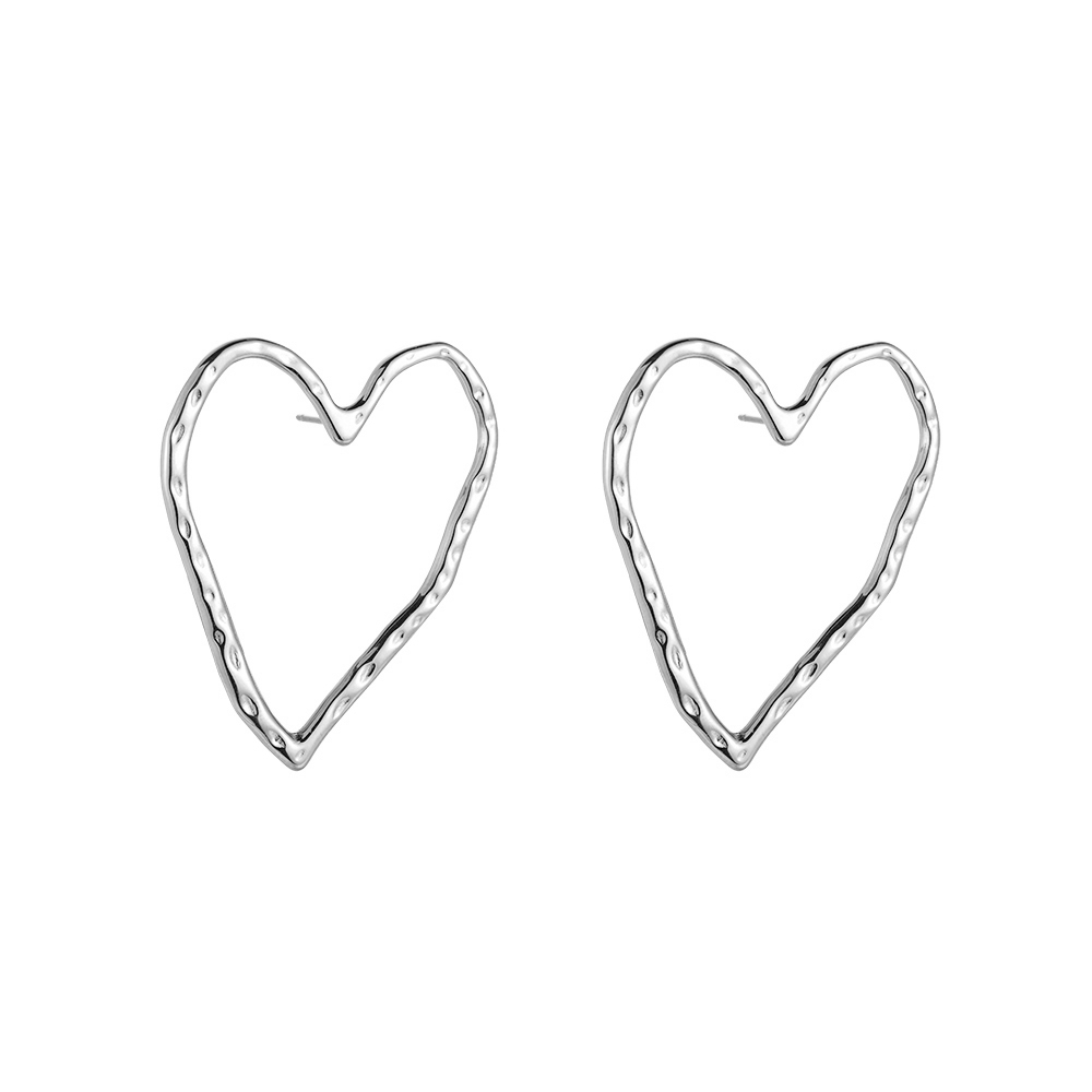 Stainless steel earrings Huge Heart