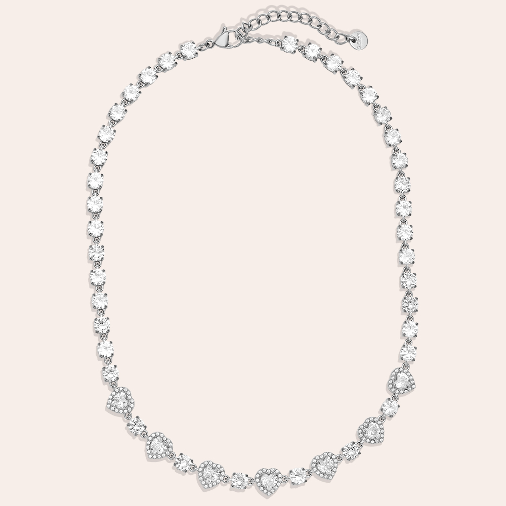 38cm Perfect Sparkling Diamond stainless steel necklace    38cm Perfect Sparkling Diamond stainless steel necklace