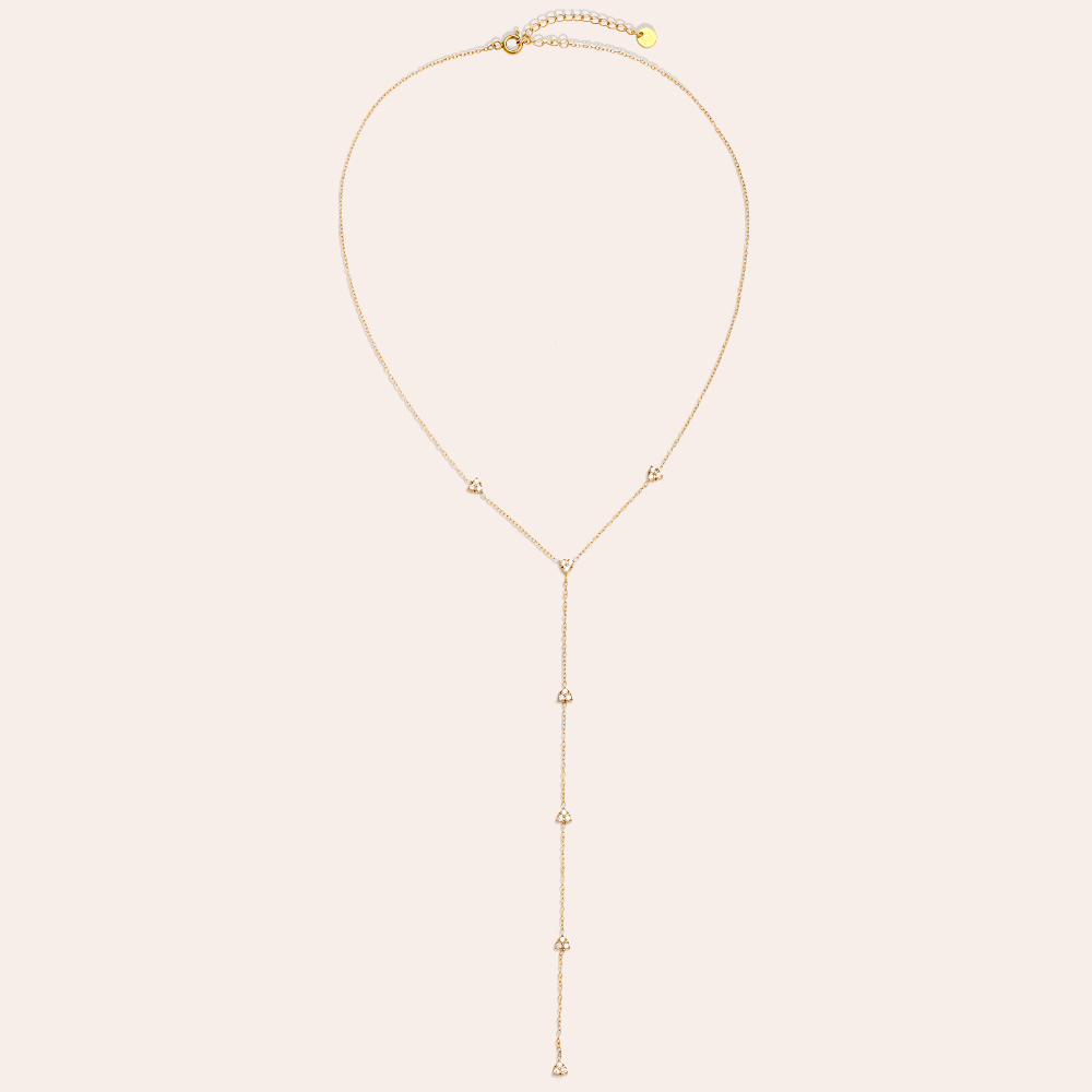 40cm fine heart stainless steel necklace