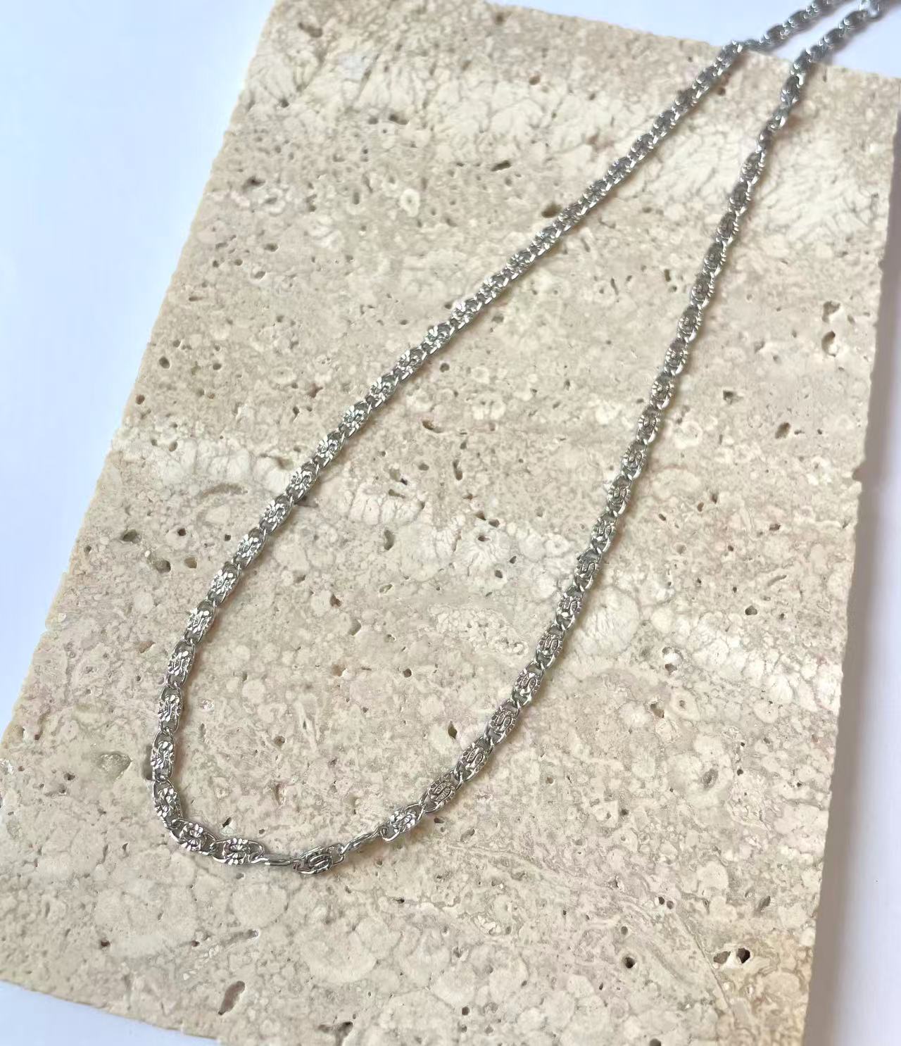 38cm Nice Casual Chain stainless steel necklace 