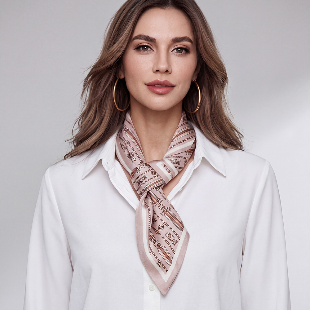 76cm chain-stitch scarf 