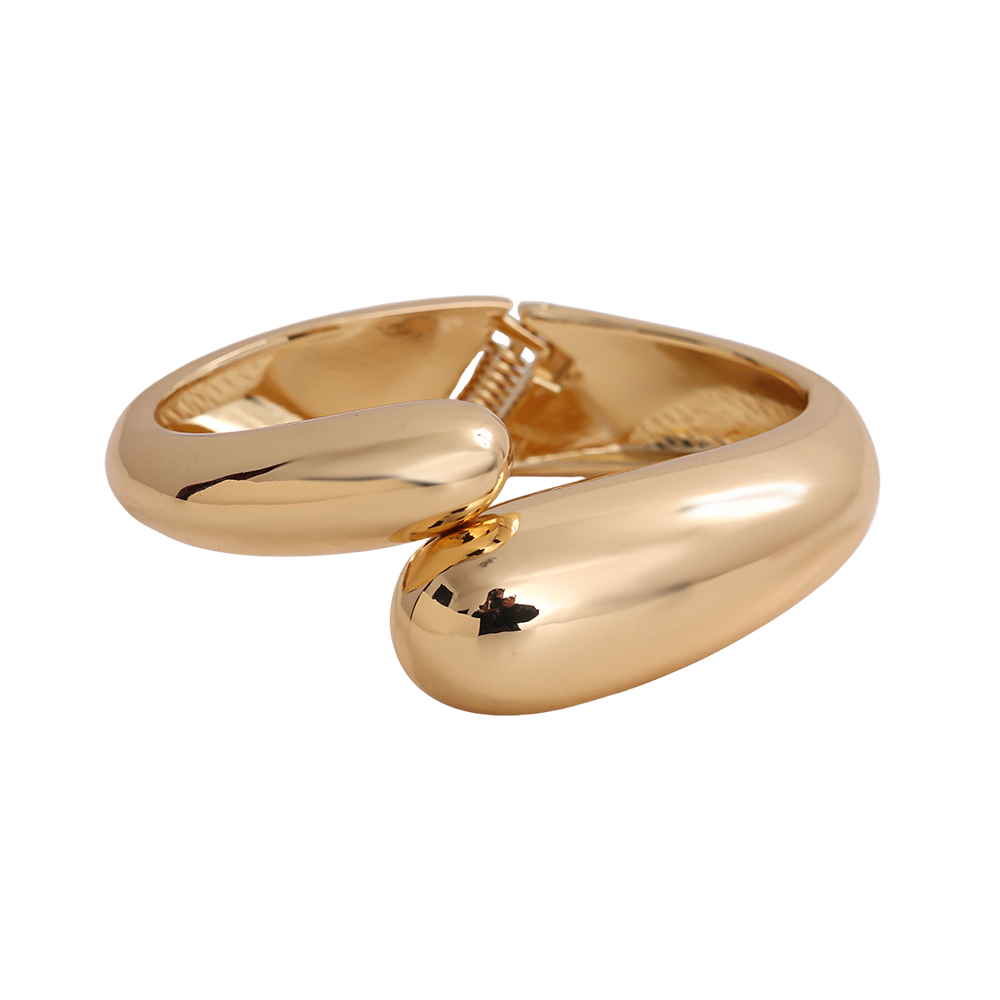 6.5cm three colours warm-hug brass bangle