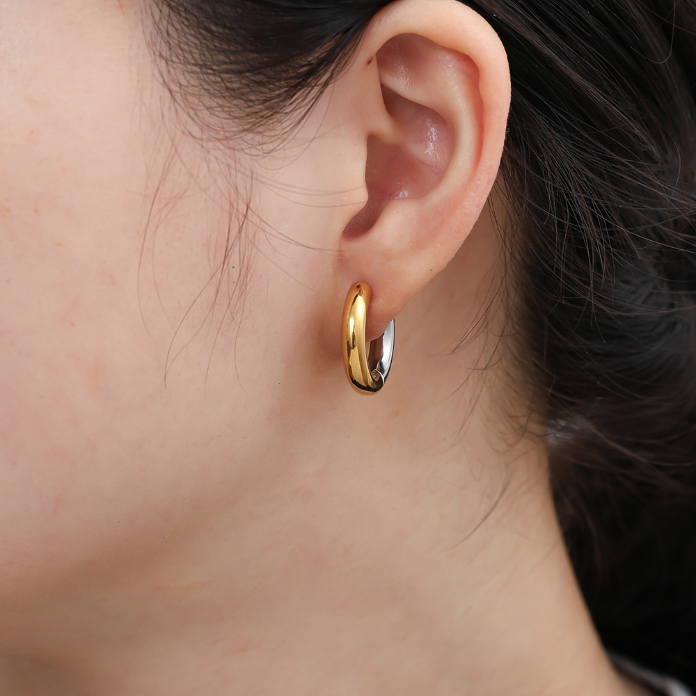 20mm Simple Hoop stainless steel earrings