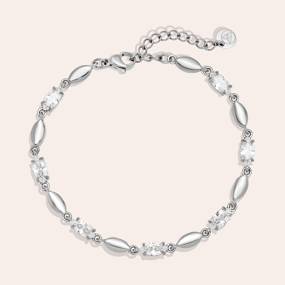 16cm Nice Diamond Eyes stainless steel bracelet        16cm Nice Diamond Eyes stainless steel bracelet