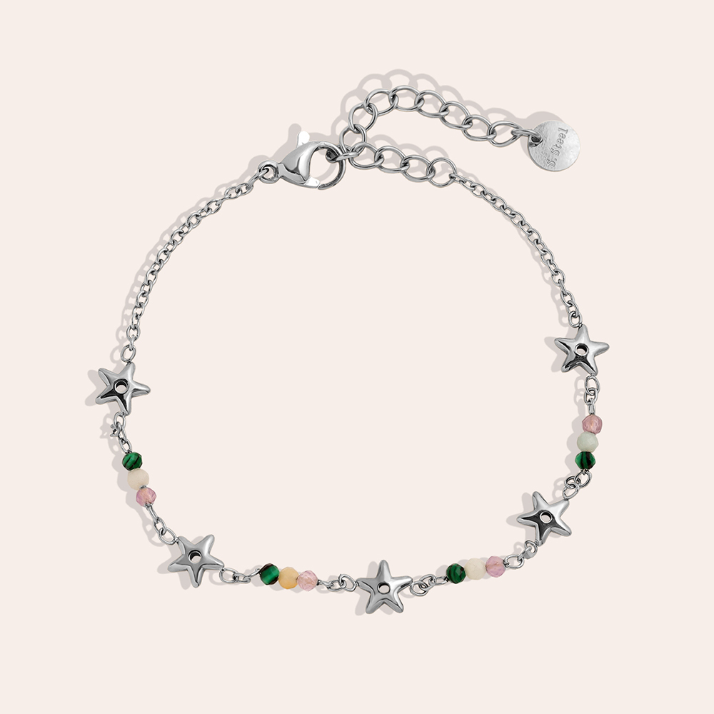 16cm Mini Stars stainless steel bracelet
