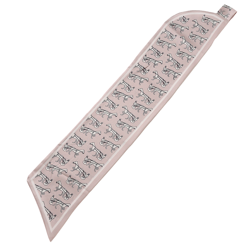 76cm Horse-drawn Carriage Pattern Scarf 