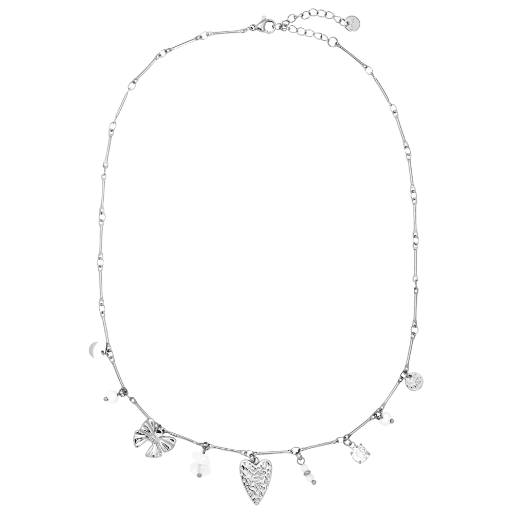 43cm Some Nice Charms stainless steel necklace      43cm Some Nice Charms stainless steel necklace