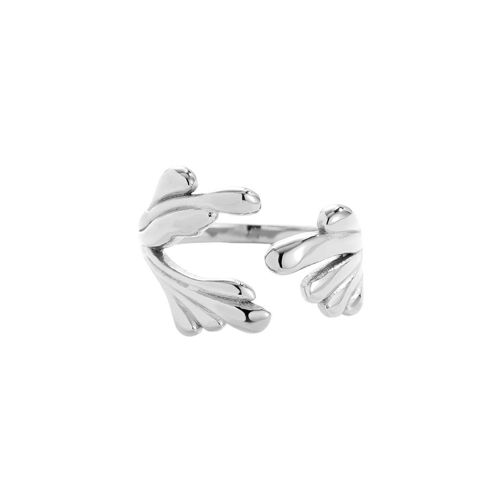 Like Hand stainless steel ring    