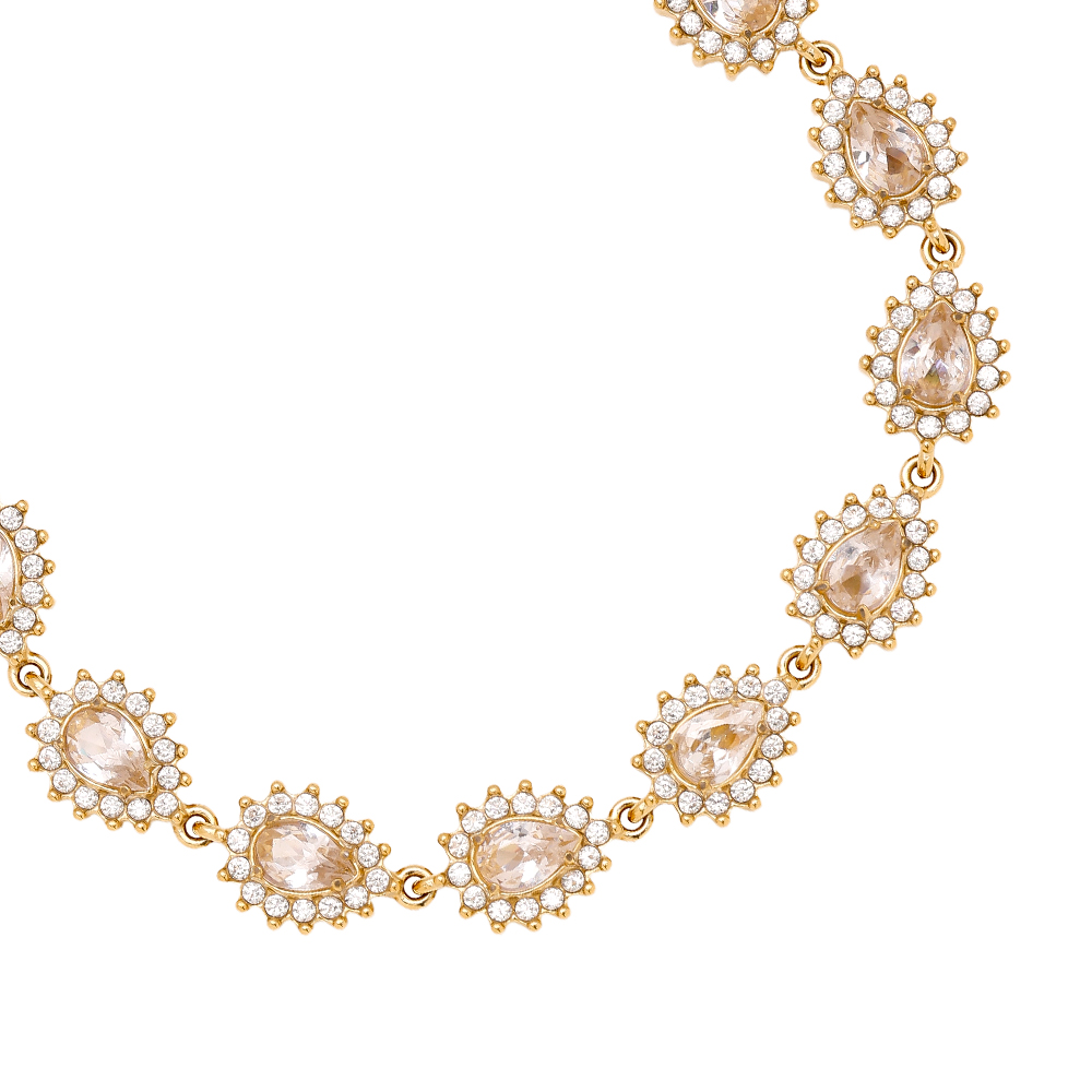 17cm Nice Diamond Chain stainless steel bracelet    