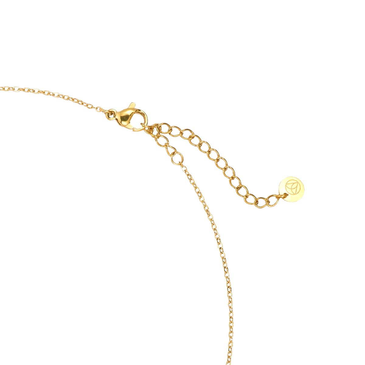 Stainless steel necklace 38cm Long Drop Simple Chain