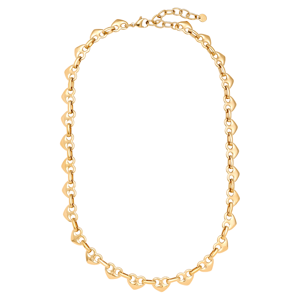 45cm Heart Nose Chain stainless steel necklace    