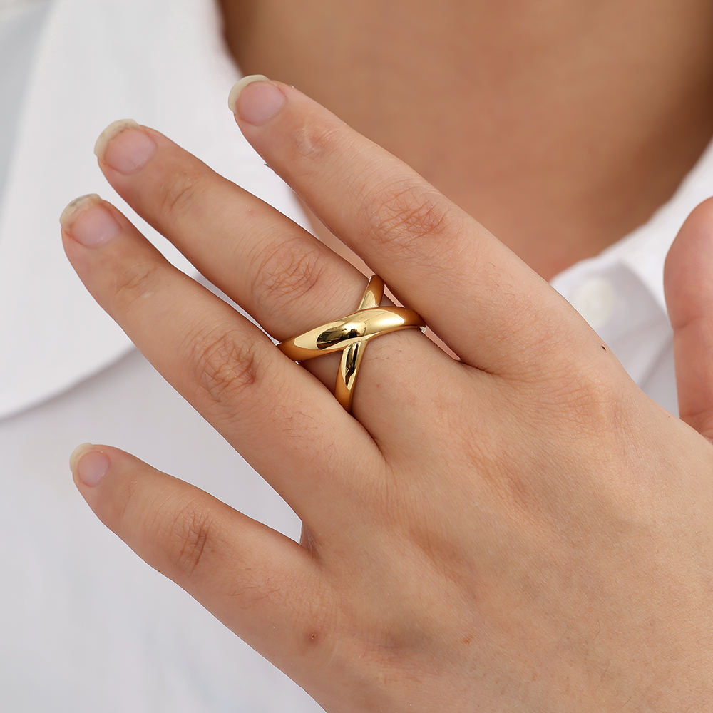 Cool X stainless steel ring    