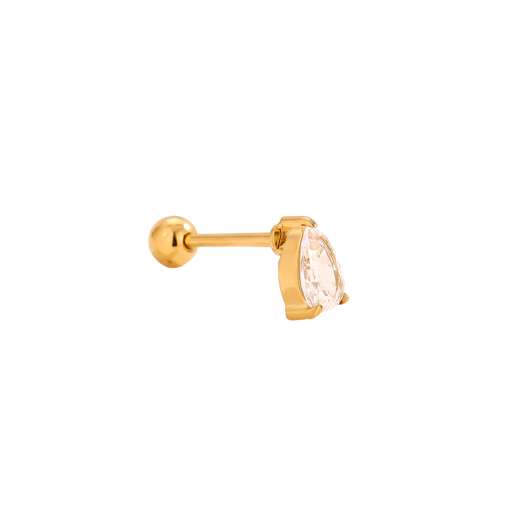 6mm Mini Diamond Drop stainless steel piercing     
