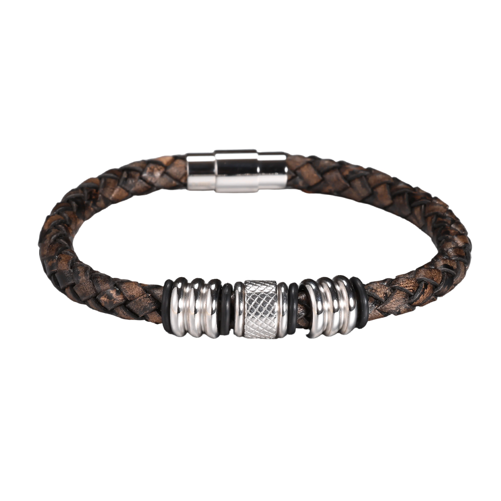  Stainless Steel Strap – PU Classic Braid