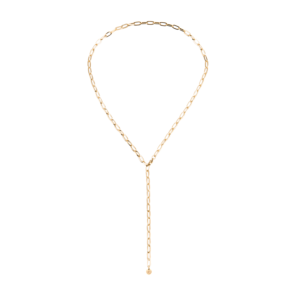 Round Teresa 60 cm stainless steel chain