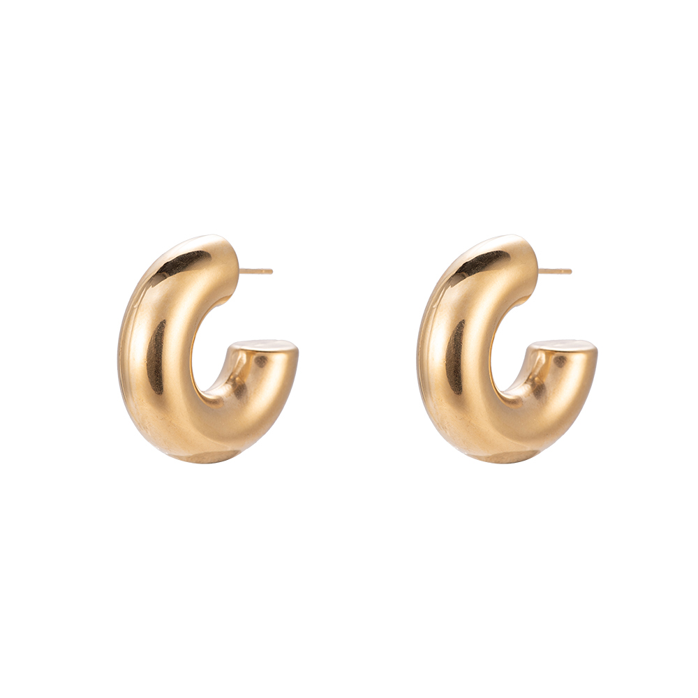Stainless steel earrings Alyssa 3 cm