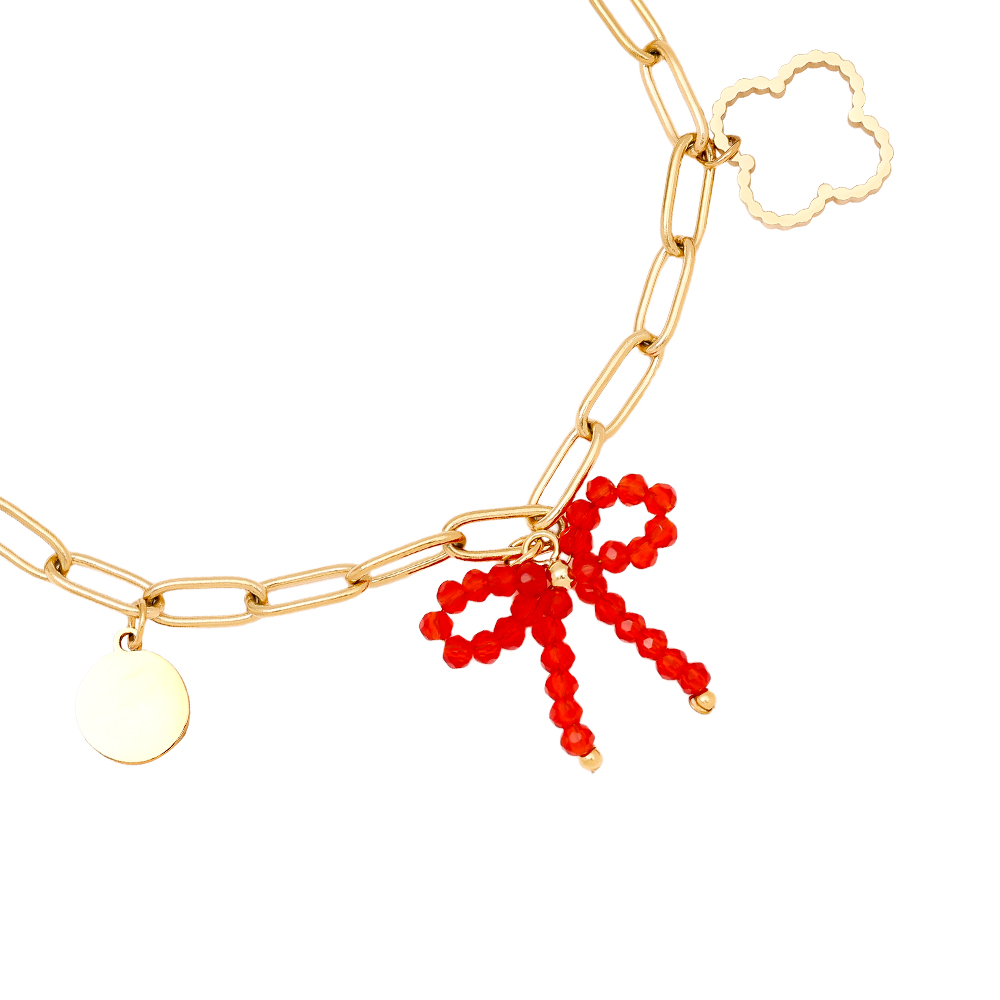 17cm Sweet Various Charms stainless steel bracelet         17cm Sweet Various Charms stainless steel bracelet