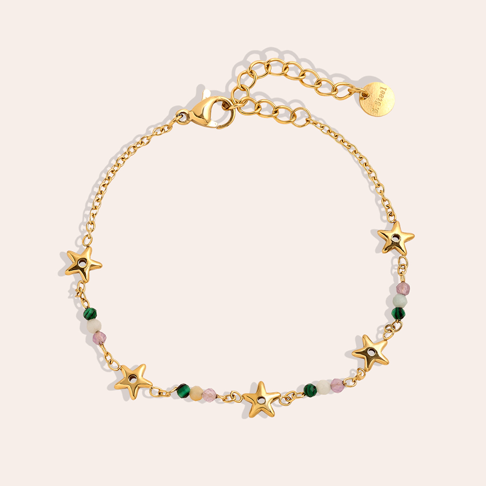 16cm Mini Stars stainless steel bracelet