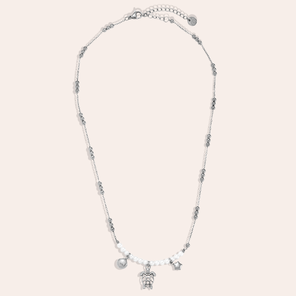 40cm Turtle Shell stainless steel necklace