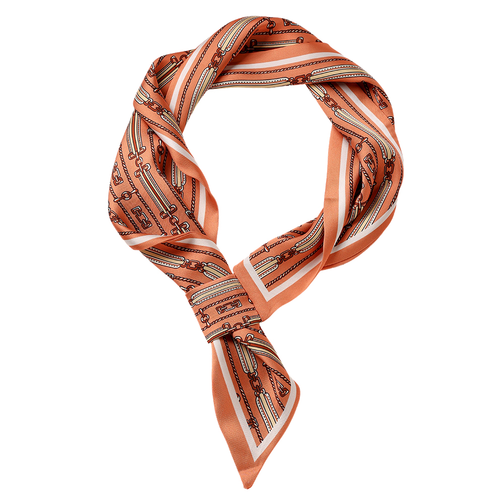 76cm chain-stitch scarf 