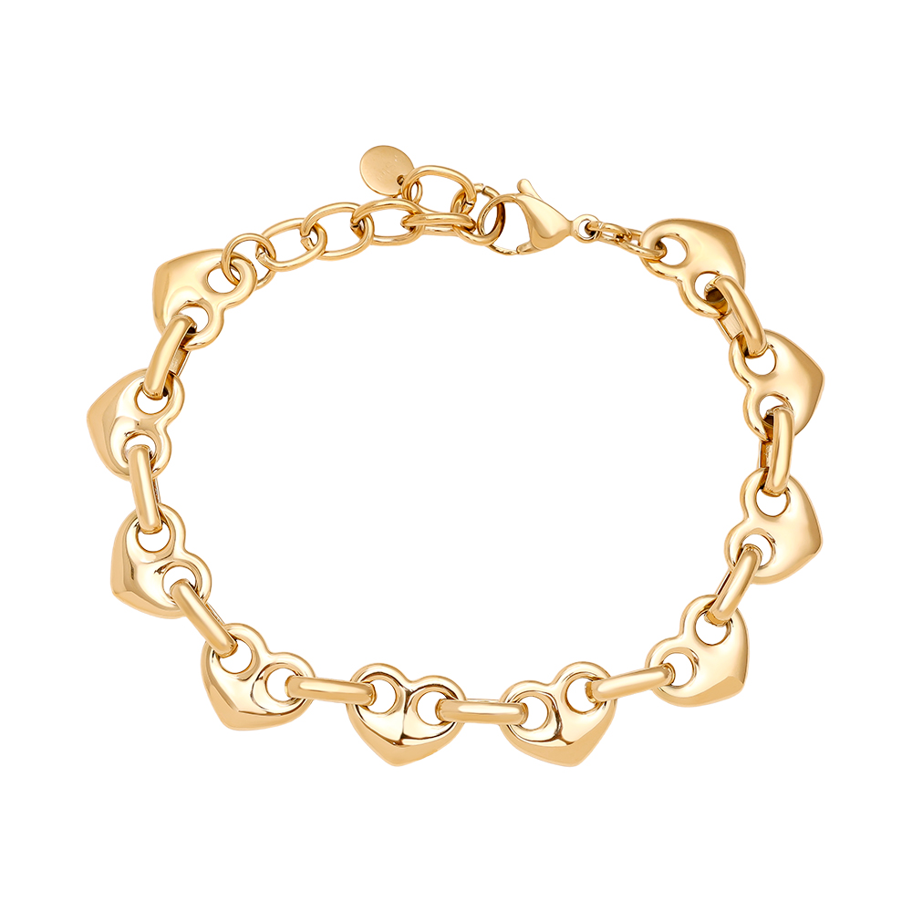 17cm Heart Nose Chain stainless steel bracelet     