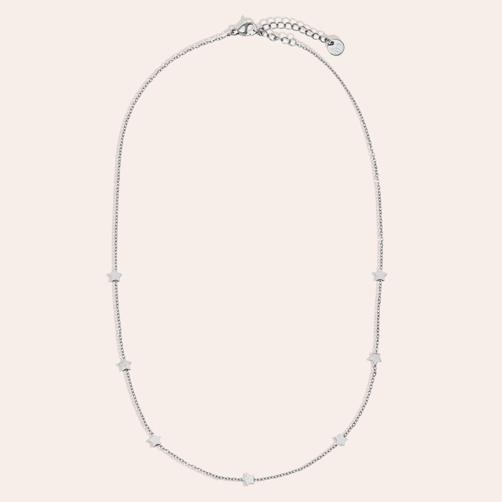 40cm Mini Stars Chain stainless steel necklace    