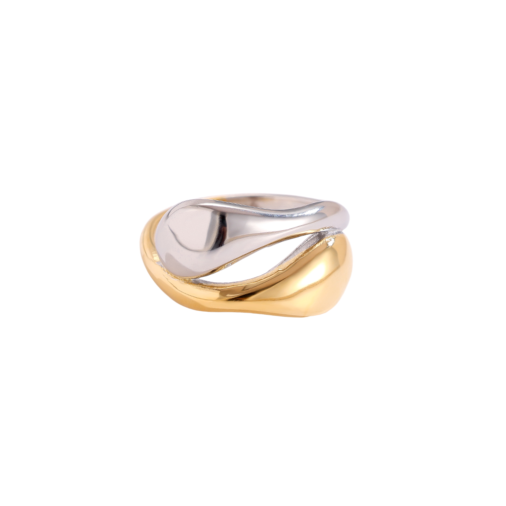 Cycle Drops stainless steel ring