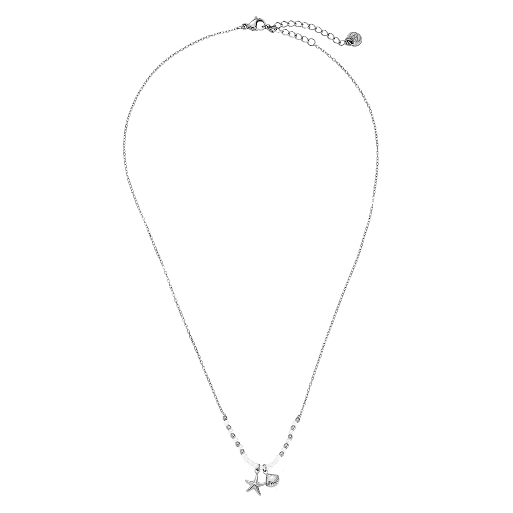 40cm Star Shell stainless steel necklace