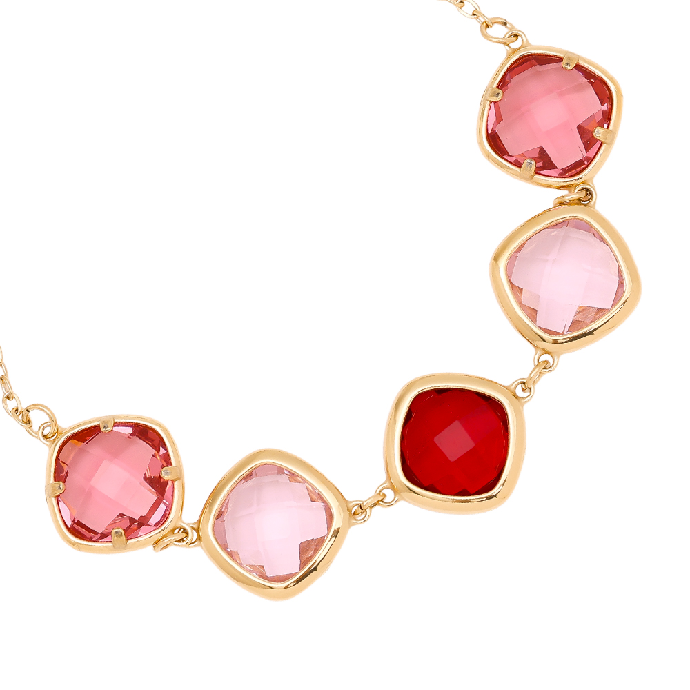 17cm Nice Pinky Cube stainless steel bracelet 