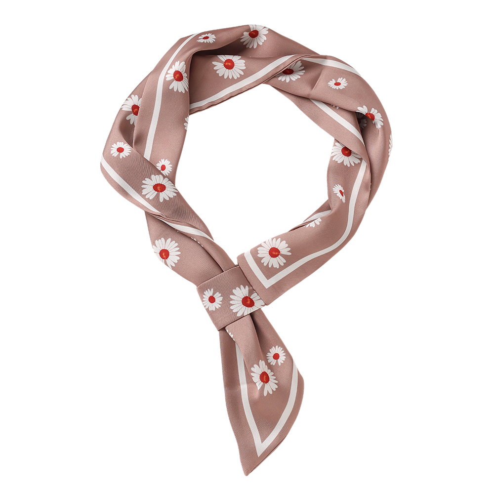 76cm floral print scarf  
