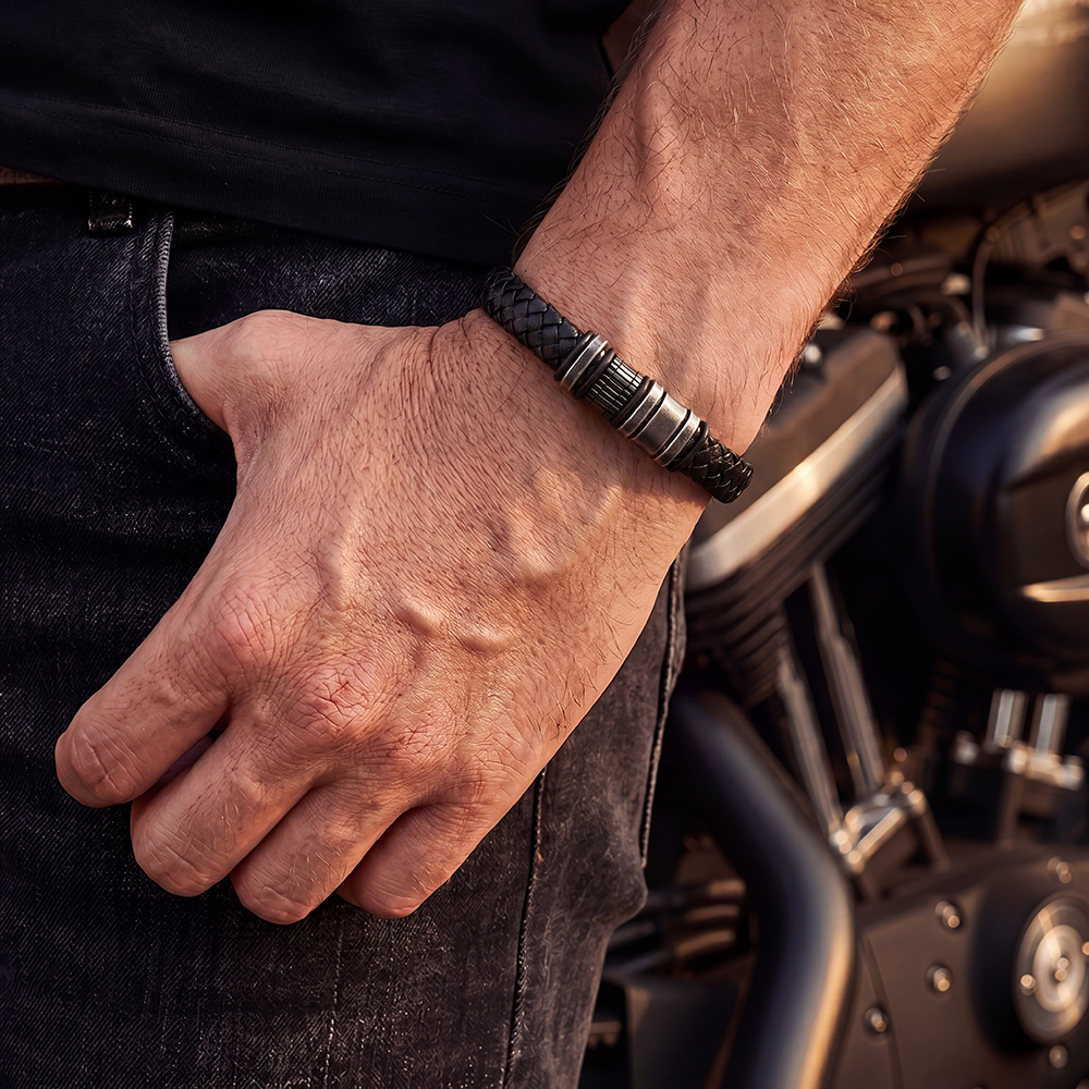  Stainless Steel Strap PU Classic
