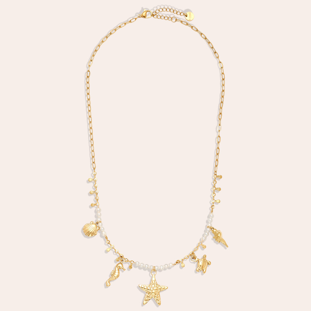 42cm Ocean Glory stainless steel necklace