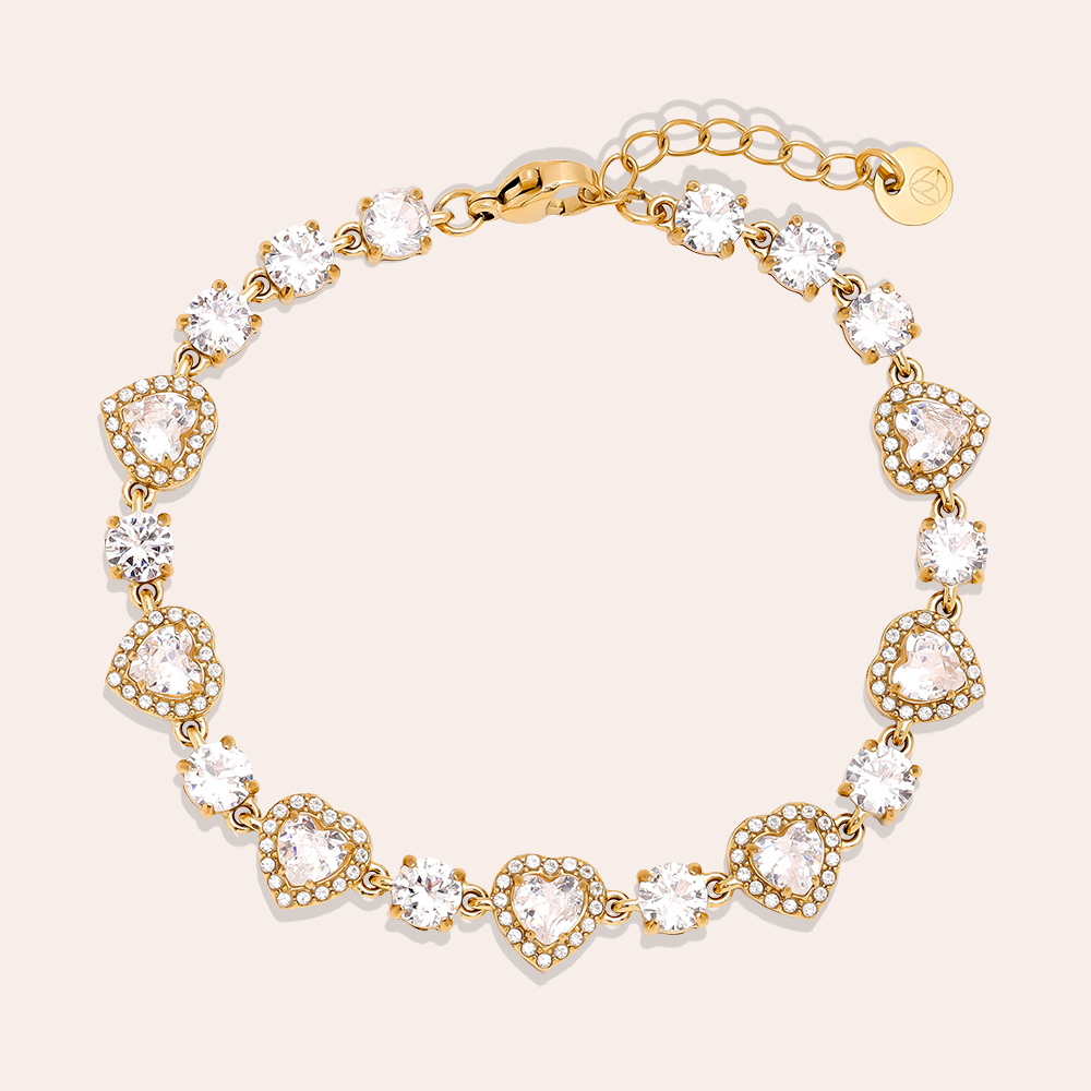 17cm Perfect Sparkling Diamond stainless steel bracelet    17cm Perfect Sparkling Diamond stainless steel bracelet