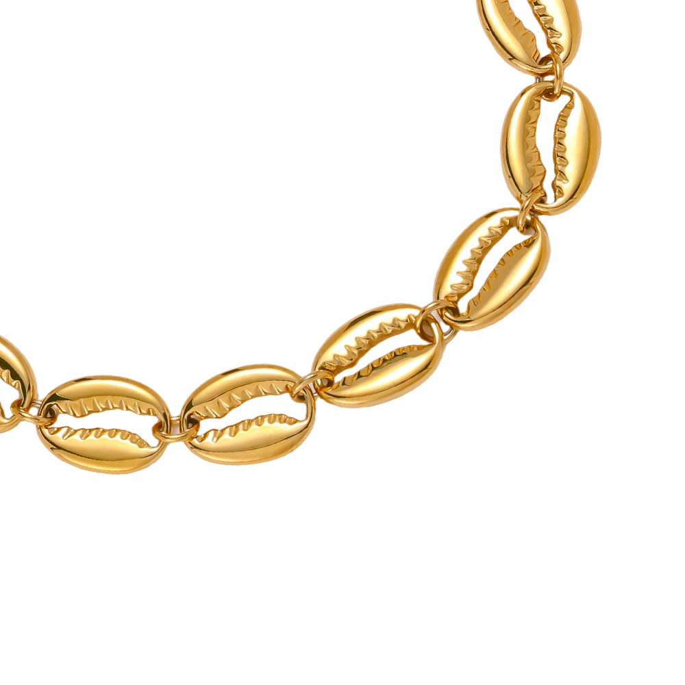 15cm shell stainless steel bracelet
