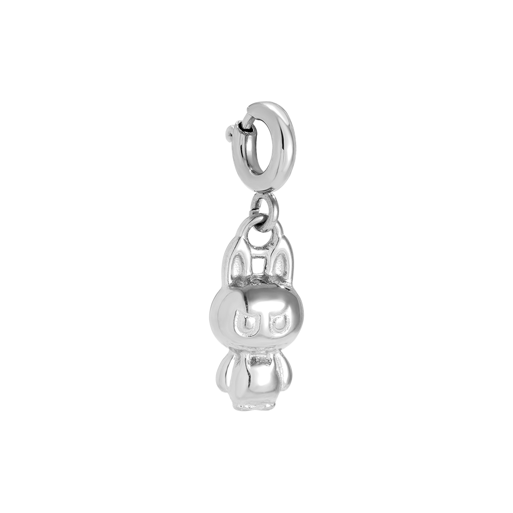 1.5cm Spring Clasp Bubu stainless steel pendant     