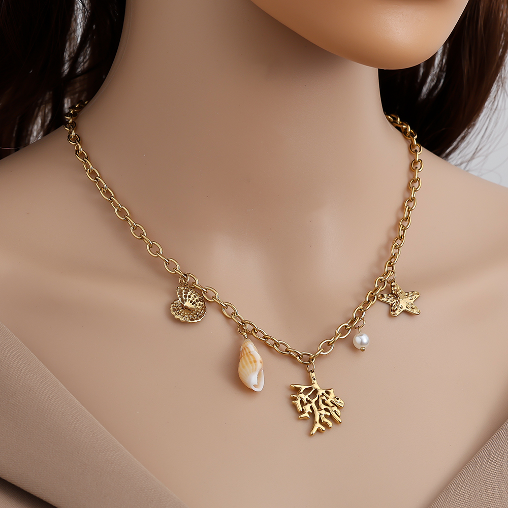 42cm Ocean Dream stainless steel necklace    