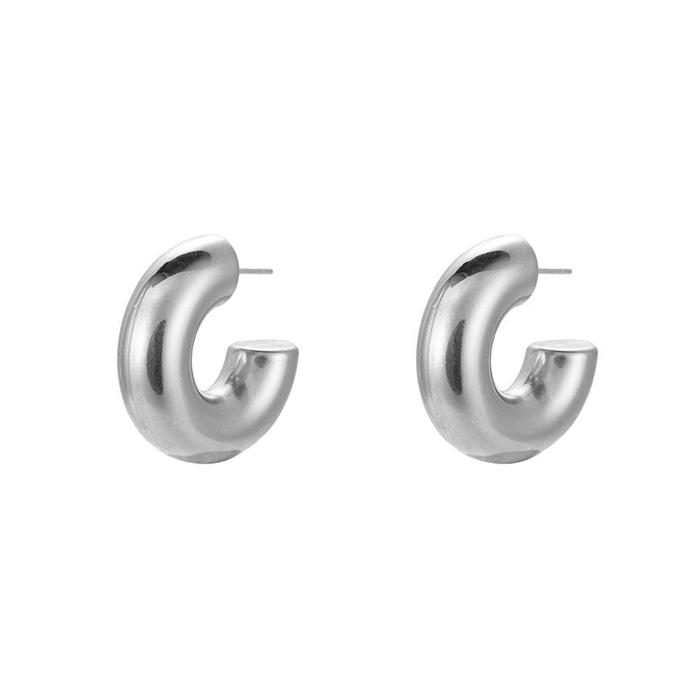 Stainless steel earrings Alyssa 3 cm