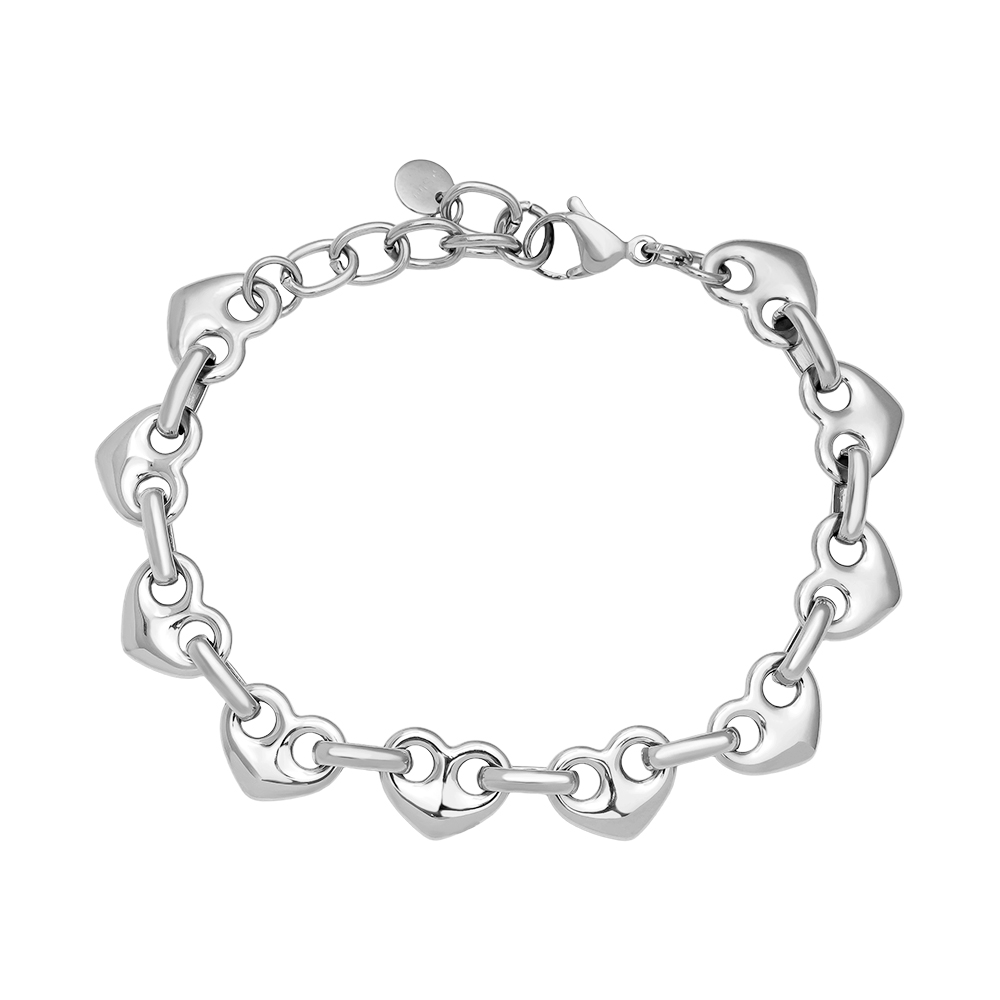 17cm Heart Nose Chain stainless steel bracelet     