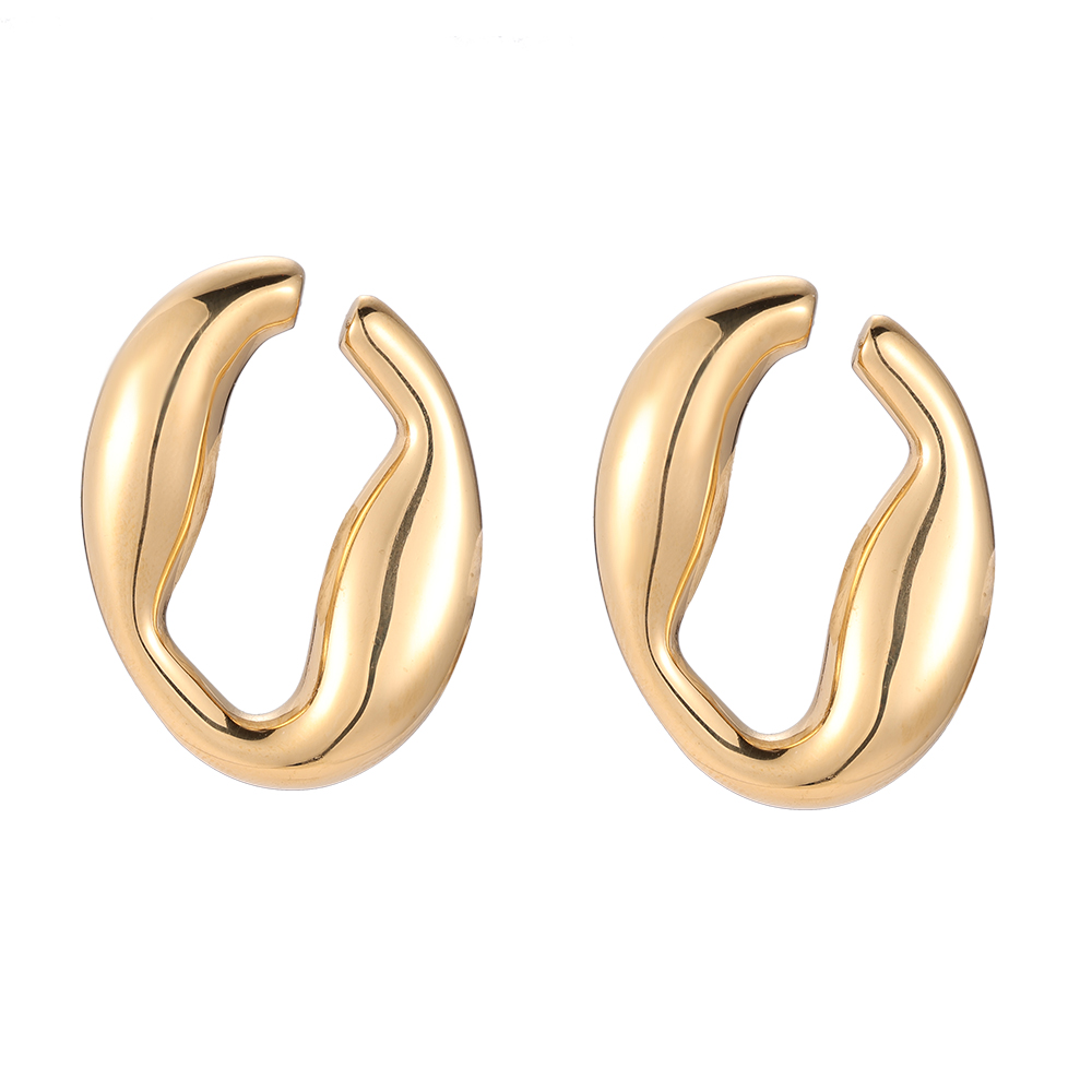 Skinny Crab Claw stainless steel stud earrings