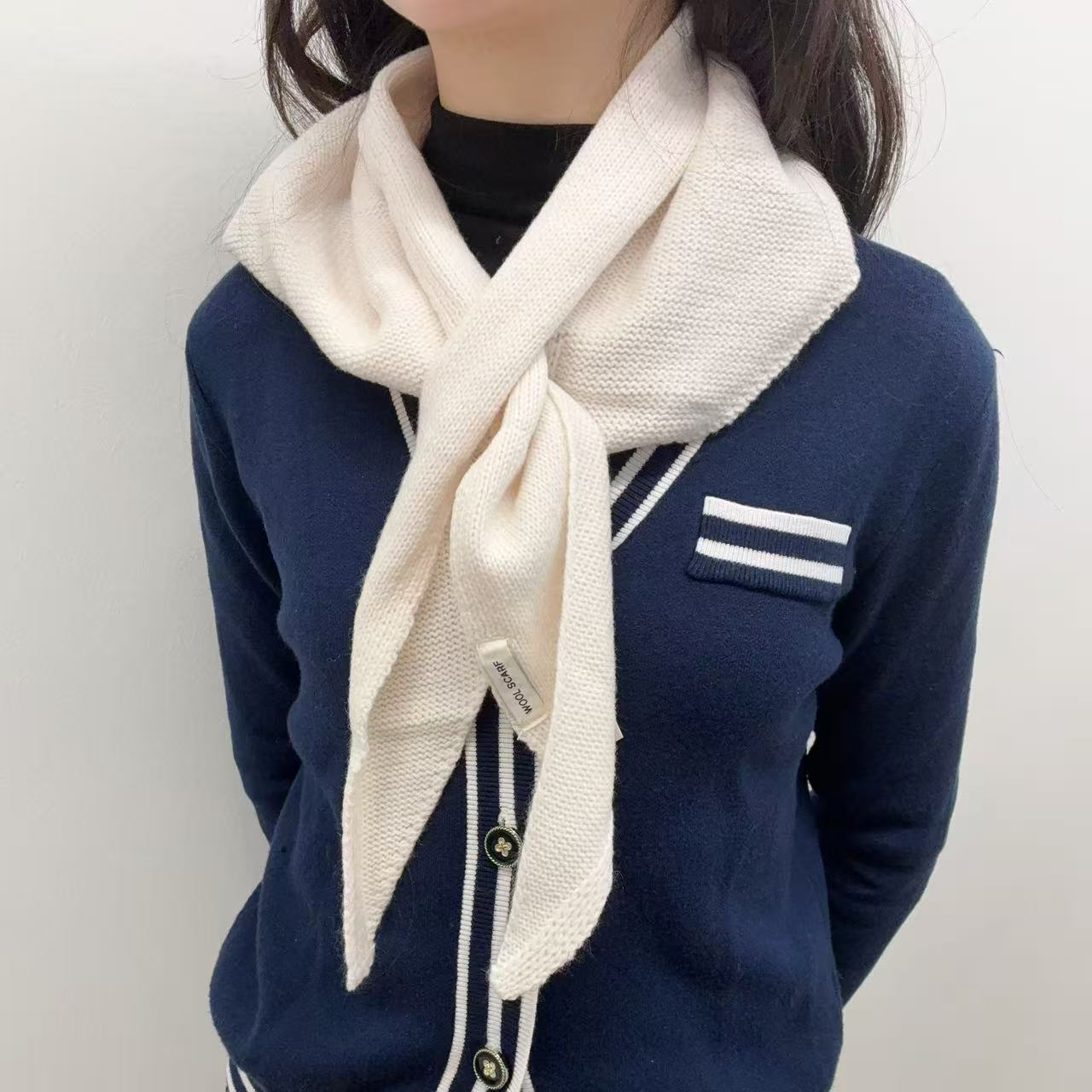 117*39cm 10% Wool Winter Scarf     