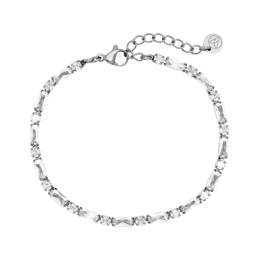 16cm Diamond Cube And Dot Chain stainless steel bracelet 16cm Diamond Cube And Dot Chain stainless steel bracelet