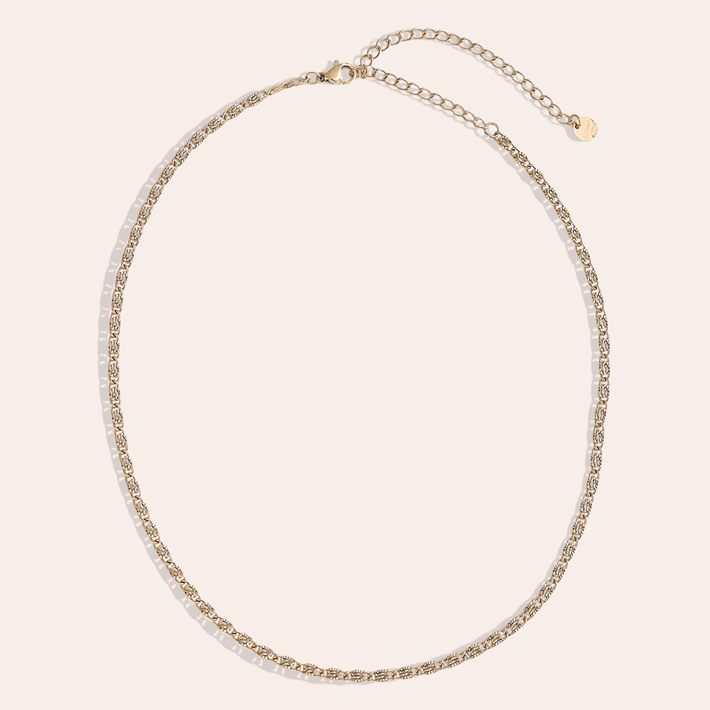 Stainless steel necklace 38cm Nice Casual Chain