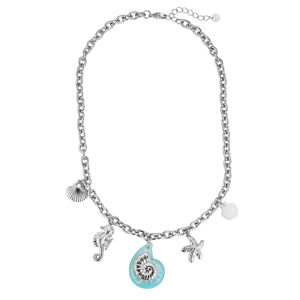 40cm Shells stainless steel necklace