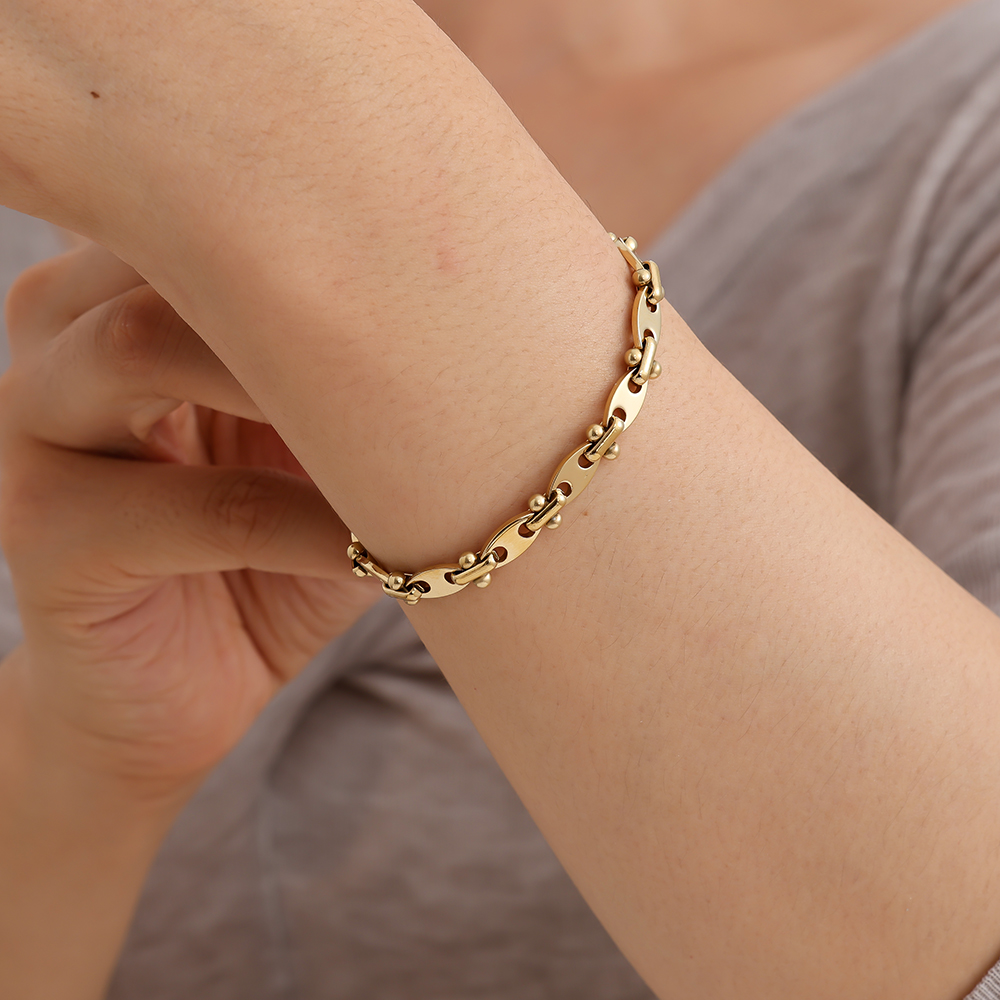 16cm Nice Nose Chain stainless steel bracelet        