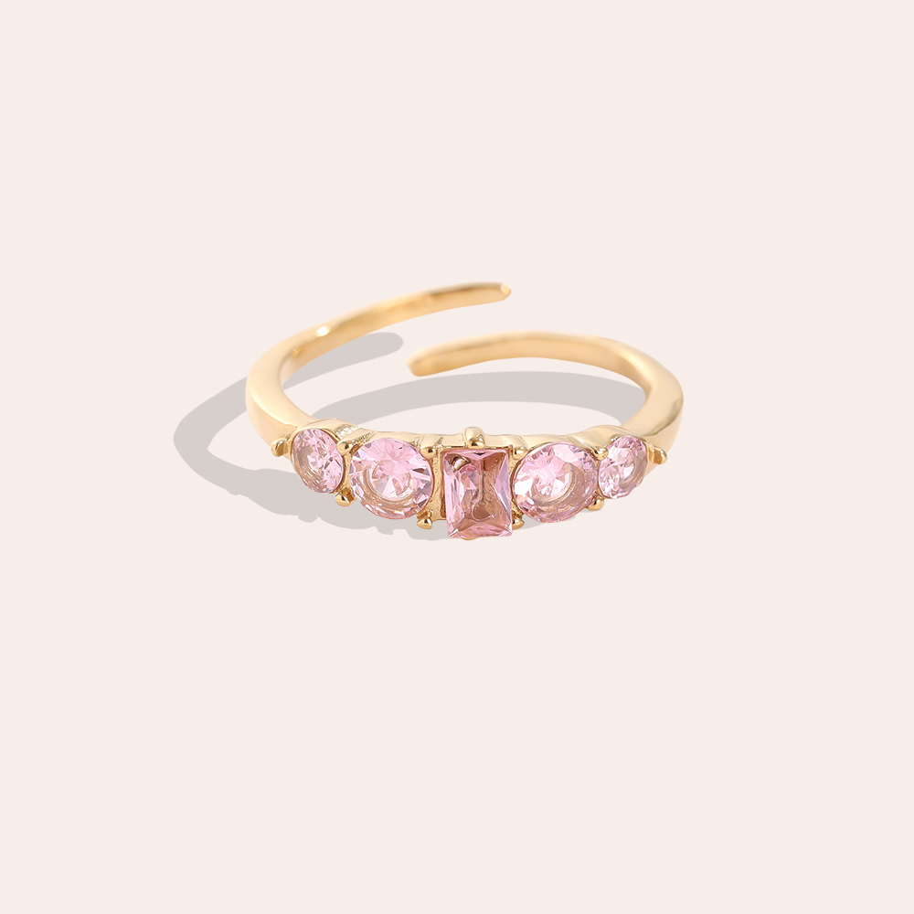 Various Diamond stainless steel ring    